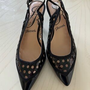 STUNNING EVENING J.RENEE ELEGANT SHOES IN EXCELLENT CONDITION.